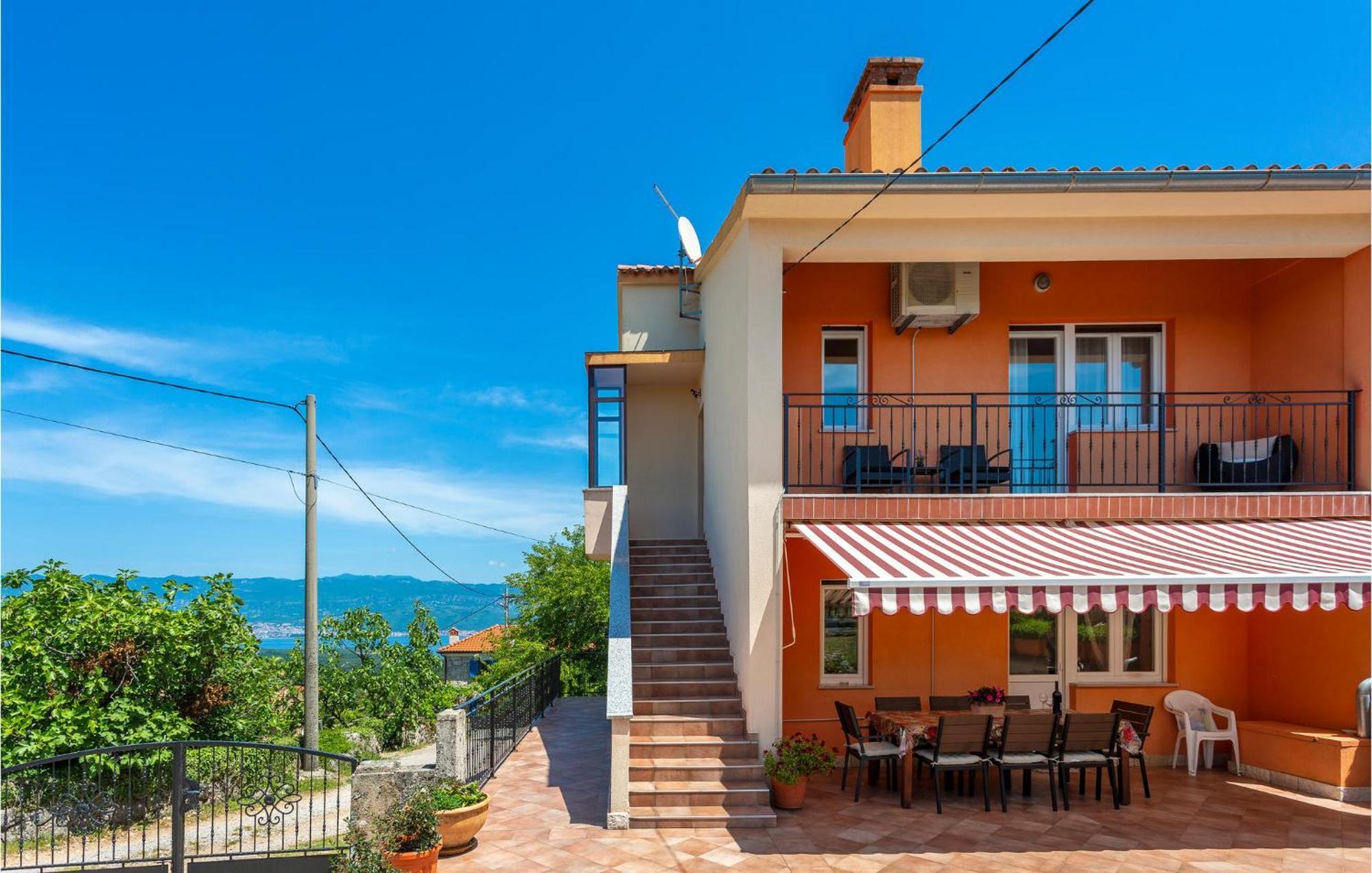 Nice Home In Risika With House Sea View Екстер'єр фото